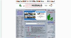 Desktop Screenshot of aktivhussalg.dk